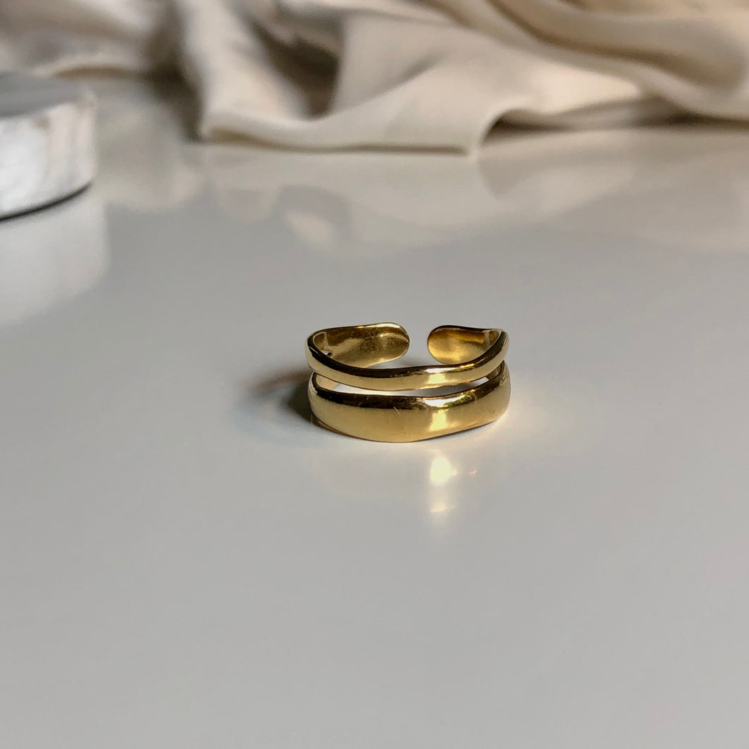 HOSTA ring | gold
